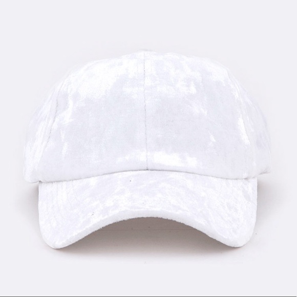 Distressed Velour Cap - Picture 1 of 1